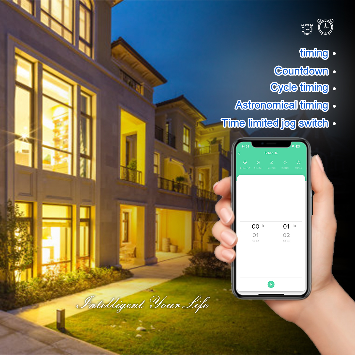 Tuya Smart E27 Socket Switch A - огляд і ціна Smart Home Button