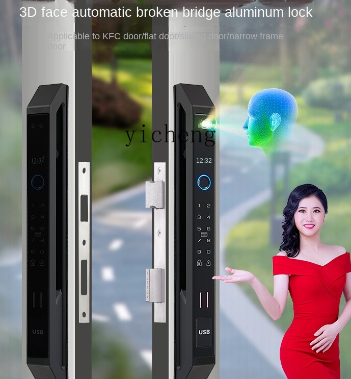 cc29Automatic Broken Bridge Al - огляд і ціна Smart Door Lock