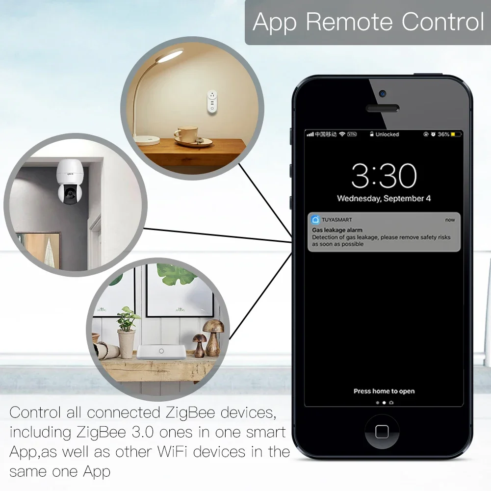 Tuya ZigBee 3.0 Smart Gateway  - огляд і ціна Smart Home Hub Matter