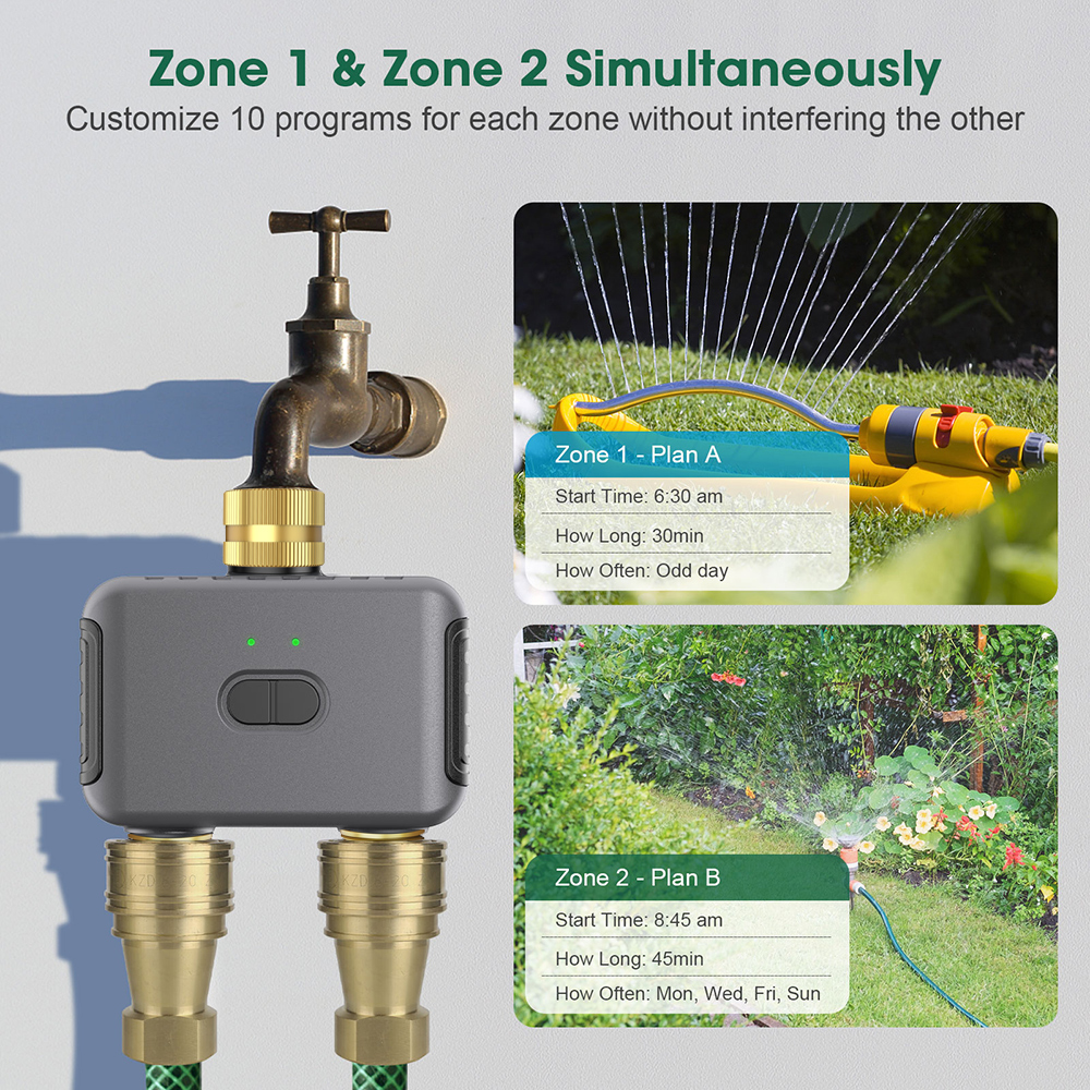Tuya 2 Zone Watering Timer Gar - огляд і ціна Smart Home Google