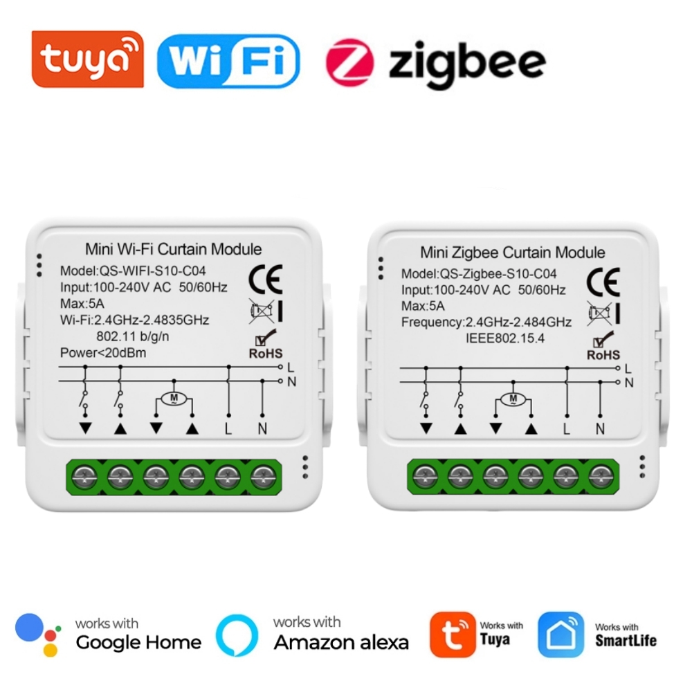 Tuya WiFi Zigbee Smart Curtain - огляд і ціна Curtain Motor