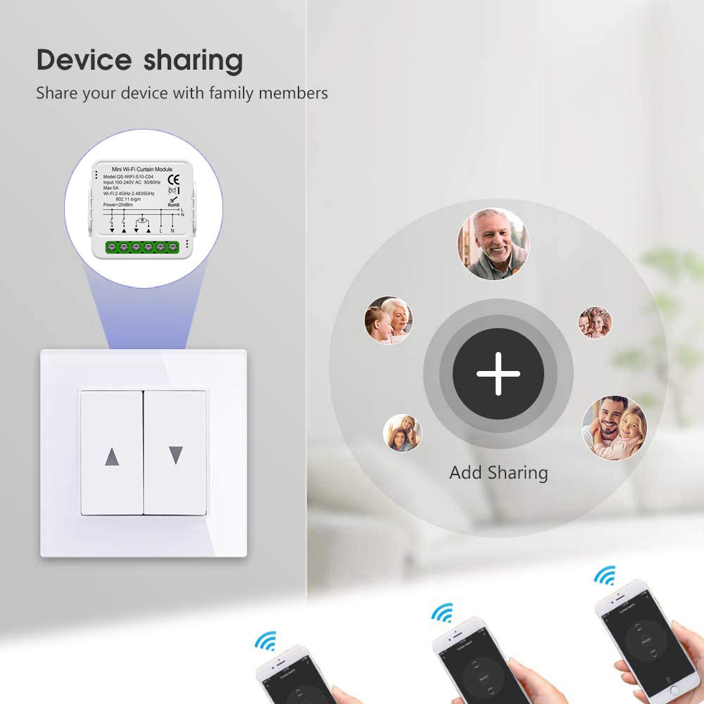 Tuya WiFi Zigbee Smart Curtain - огляд і ціна Curtain Motor